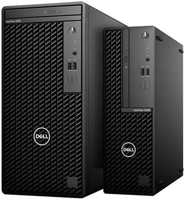 Alt view image 4 of 4 - Dell OptiPlex 3000 3090 Desktop Computer - Intel Core i5 10th Gen i5-10505 Hexa-core (6 Core) 3.20 GHz - 8 GB RAM DDR4 SDRAM - 500 GB HDD - Small Form Factor - Black - Intel Q470 Chip - Windows 10 Pro