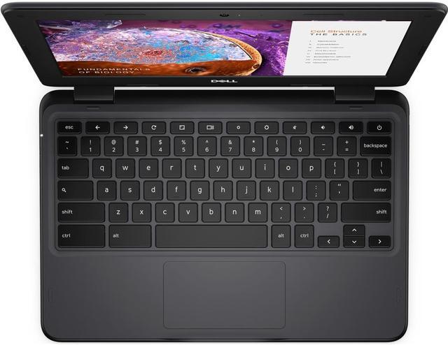 Alt view image 7 of 8 - Dell Chromebook 3110 11.6" Chromebook - Intel Celeron N4500 - 4 GB - 64 GB Flash Memory - Intel Chip - ChromeOS - Intel UHD Graphics  NG20V