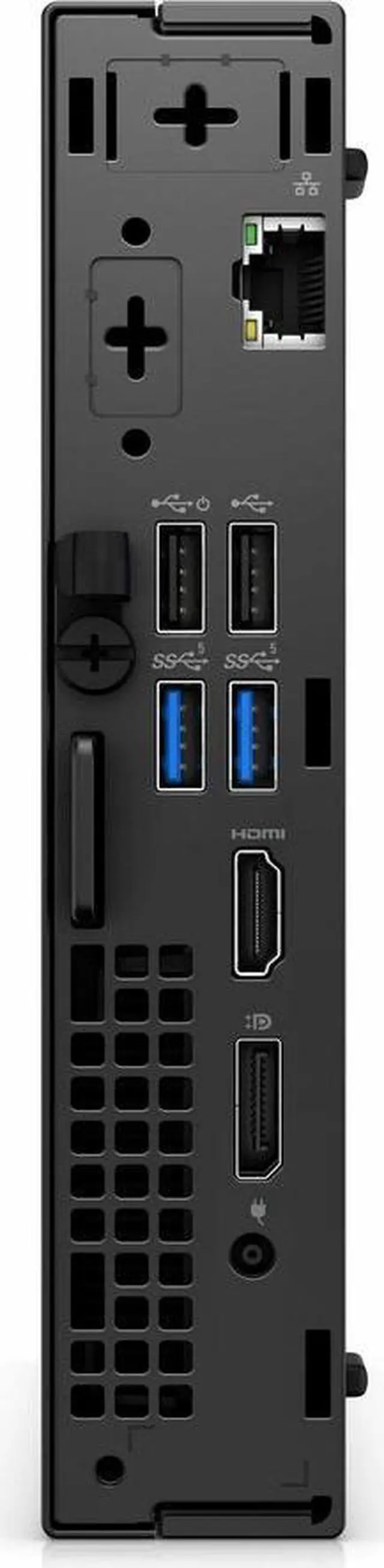 Alt view image 3 of 8 - Dell OptiPlex 7000 7020 Desktop Computer - Intel Core i3 14th Gen i3-14100T - 8 GB - 256 GB SSD - Micro PC - Intel Chip - Windows 11 Pro - English (US) Keyboard - 180 W