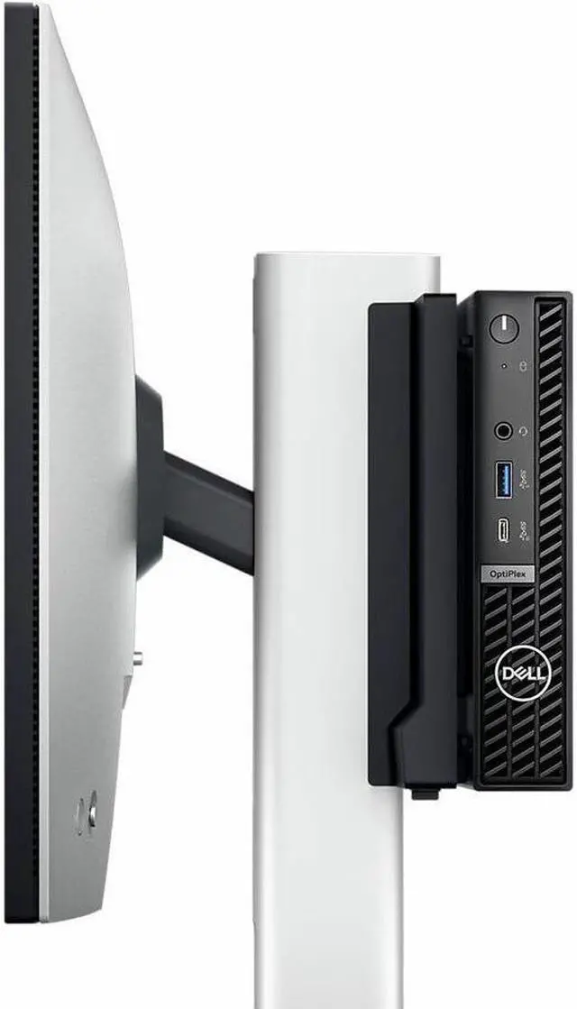 Alt view image 5 of 8 - Dell OptiPlex 7000 7020 Desktop Computer - Intel Core i3 14th Gen i3-14100T - 8 GB - 256 GB SSD - Micro PC - Intel Chip - Windows 11 Pro - English (US) Keyboard - 180 W