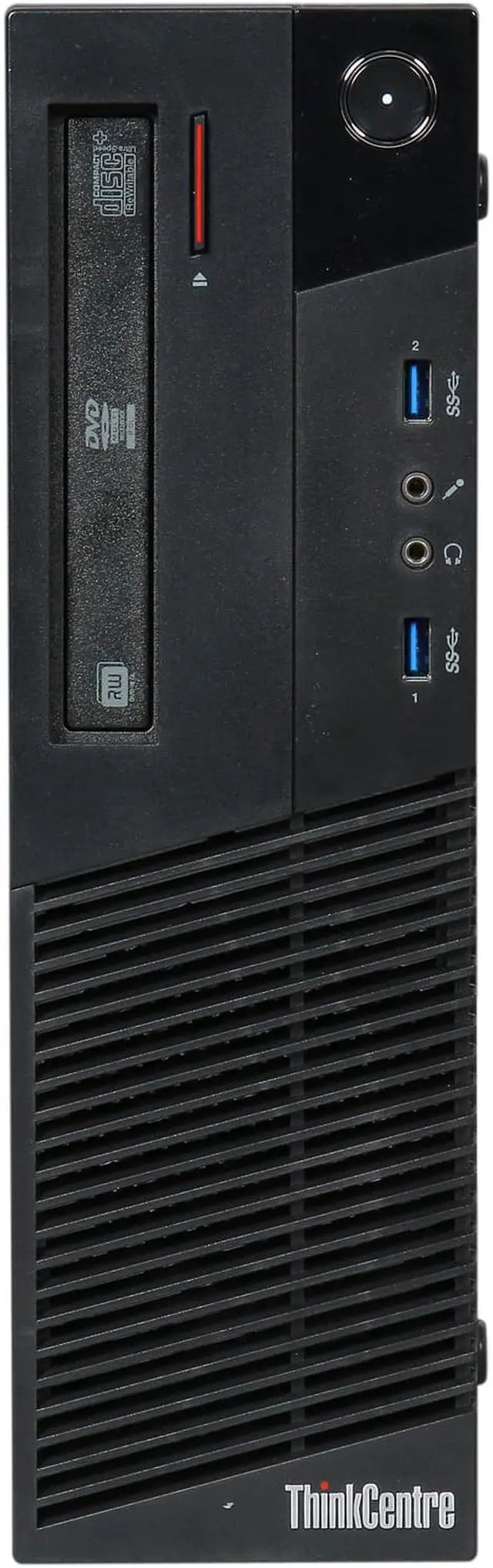 Alt view image 2 of 10 - ThinkCentre Desktop Computer ThinkCentre M93p (10A90045US) Intel Core i5-4590 4GB DDR3 500GB HDD Intel HD Graphics 4600 Windows 7 Professional 64-Bit / Windows 8.1 Pro Downgrade