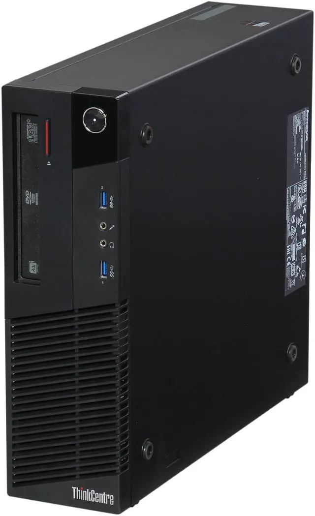 Alt view image 3 of 10 - ThinkCentre Desktop Computer ThinkCentre M93p (10A90045US) Intel Core i5-4590 4GB DDR3 500GB HDD Intel HD Graphics 4600 Windows 7 Professional 64-Bit / Windows 8.1 Pro Downgrade