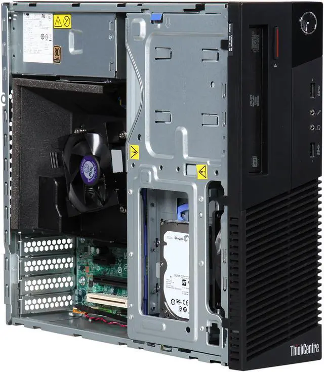 Alt view image 7 of 10 - ThinkCentre Desktop Computer ThinkCentre M93p (10A90045US) Intel Core i5-4590 4GB DDR3 500GB HDD Intel HD Graphics 4600 Windows 7 Professional 64-Bit / Windows 8.1 Pro Downgrade