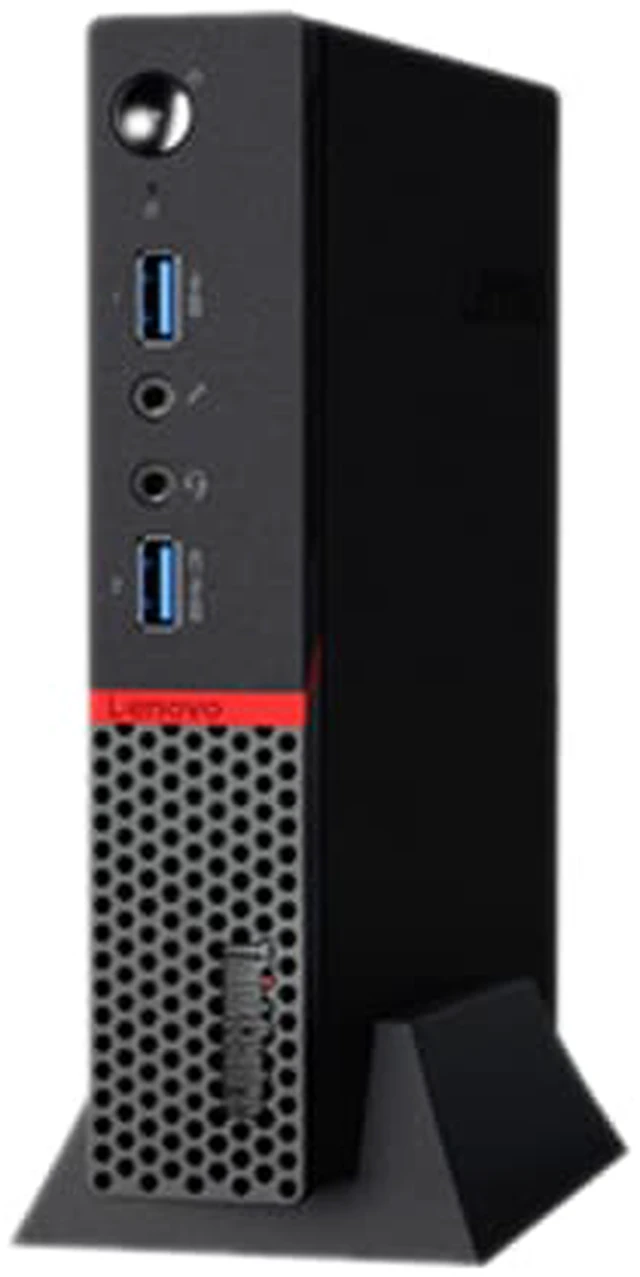 Alt view image 3 of 12 - Lenovo Desktop PC ThinkCentre M600 (10KH000BUS) Tiny Thin Client Celeron N3000 (1.04 GHz) 2 GB DDR3L 16 GB SSD Intel HD Graphics LeTOS (Lenovo Terminal Operating System, Linux-based)