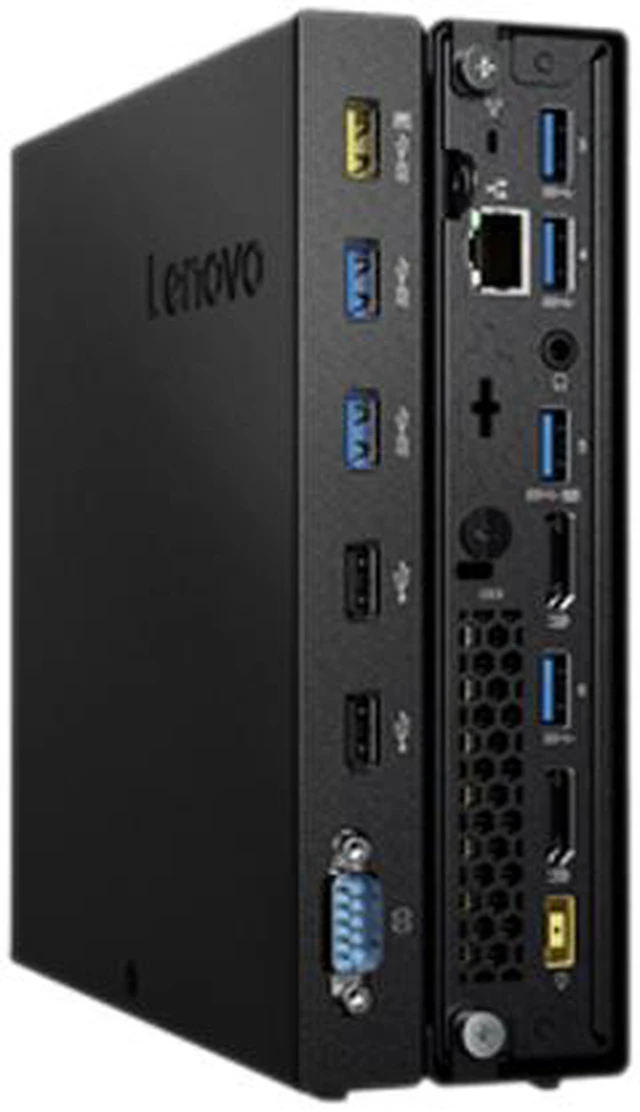 Alt view image 10 of 12 - Lenovo Desktop PC ThinkCentre M600 (10KH000BUS) Tiny Thin Client Celeron N3000 (1.04 GHz) 2 GB DDR3L 16 GB SSD Intel HD Graphics LeTOS (Lenovo Terminal Operating System, Linux-based)