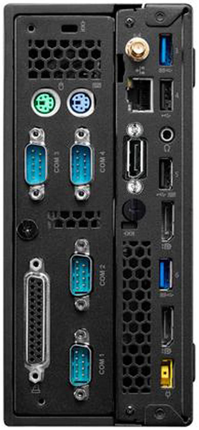 Alt view image 9 of 12 - Lenovo Desktop PC ThinkCentre M600 (10KH000BUS) Tiny Thin Client Celeron N3000 (1.04 GHz) 2 GB DDR3L 16 GB SSD Intel HD Graphics LeTOS (Lenovo Terminal Operating System, Linux-based)