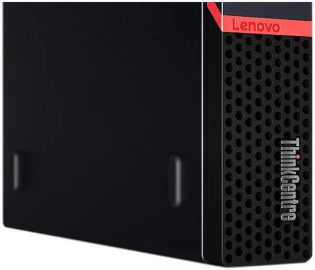 Alt view image 6 of 9 - Lenovo ThinkCentre M715q Tiny Desktop Computer R3 Pro 2200GE 8GB 128GB SSD W10P