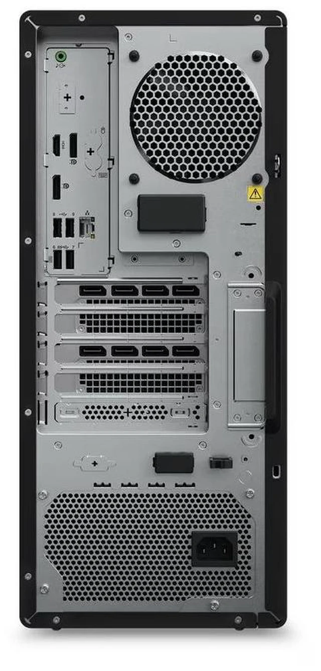 Alt view image 2 of 5 - Lenovo ThinkStation P3 Tower Gen 2 Workstation - Intel Core Ultra 9 285 - 64GB - 1TB SSD - Windows 11 Pro - NVIDIA RTX 4000 Ada 20GB - Slim DVD RAMBO - IntelBE200vPro - BT 5.1 - 750W