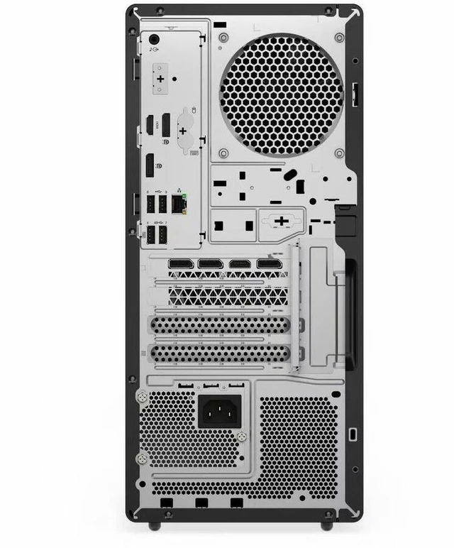 Alt view image 2 of 6 - Lenovo ThinkCentre M90t Gen 6 12YS000DUS Desktop - Intel Core Ultra 7 265 - 16 GB - 512 GB SSD - Windows 11 Pro - DVD-Writer - English Keyboard - IEEE 802.11ax Wireless LAN - 310 W