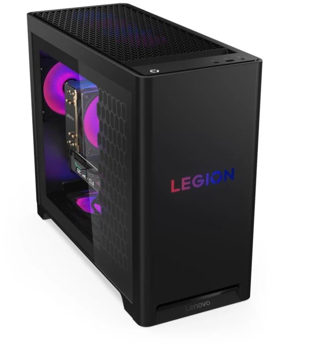 Alt view image 2 of 5 - Lenovo Legion T5 30AGB10 Desktop - AMD Ryzen 7 7800X3D - 32GB - 1TB SSD M.2 2280 PCIe Gen4 TLC - AMD Radeon RX 9070 XT 16GB - Windows 11 Home - Wi-Fi 7 - 850W - Luna Grey - 90YJ00A6US