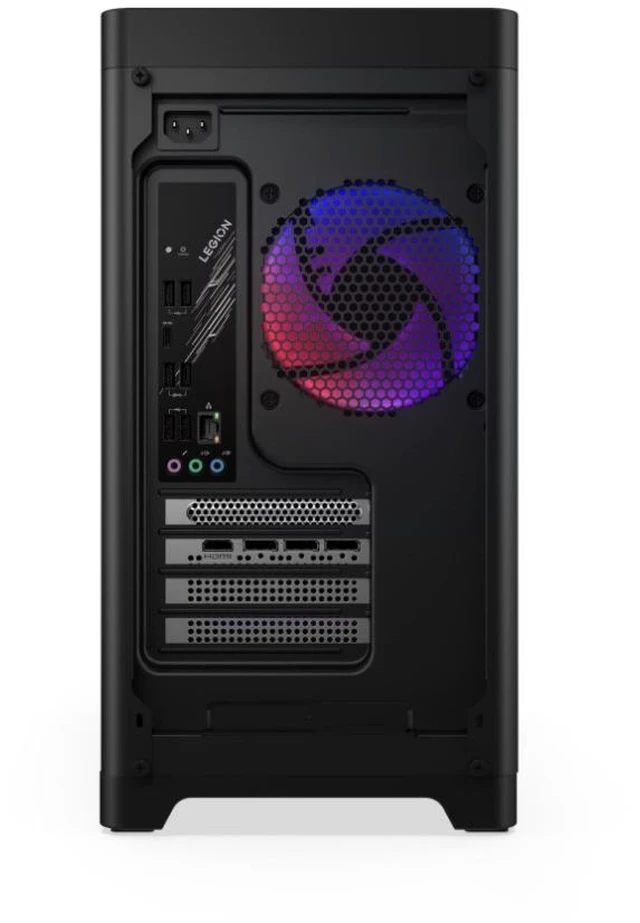Alt view image 4 of 5 - Lenovo Legion T5 30AGB10 Desktop - AMD Ryzen 7 7800X3D - 32GB - 1TB SSD M.2 2280 PCIe Gen4 TLC - AMD Radeon RX 9070 XT 16GB - Windows 11 Home - Wi-Fi 7 - 850W - Luna Grey - 90YJ00A6US