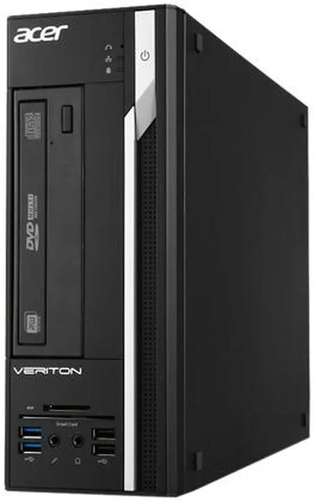 Alt view image 3 of 4 - Acer Desktop Computer Veriton VX4640G-i7670Z Intel Core i7 6th Gen 6700 (3.4 GHz) 8 GB DDR4 1 TB HDD Windows 10 Pro 64-Bit (Manufacturer Recertified)