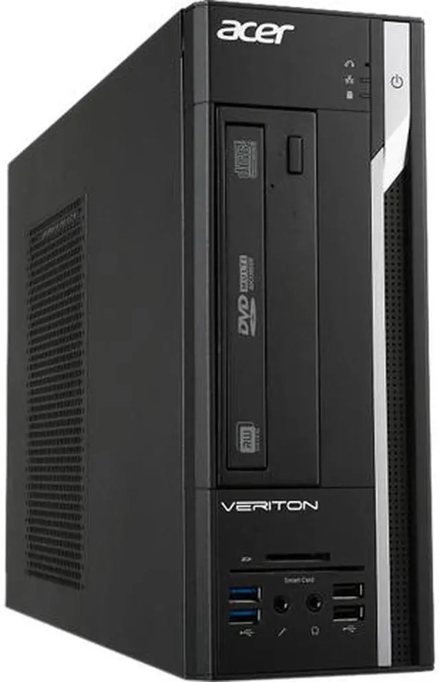 Main image of Acer Desktop Computer Veriton VX4640G-i7670Z Intel Core i7 6th Gen 6700 (3.4 GHz) 8 GB DDR4 1 TB HDD Windows 10 Pro 64-Bit (Manufacturer Recertified)