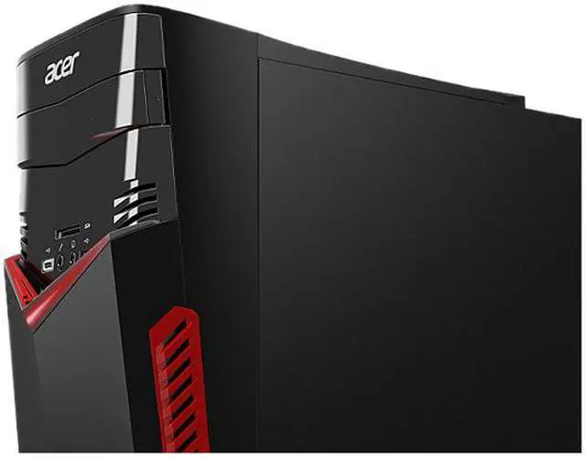 Alt view image 4 of 4 - Acer Desktop Aspire GX GX-785-UR1B Intel Core i5-7400 8GB DDR4 1TB HDD GeForce GTX 1060 Windows 10 Home