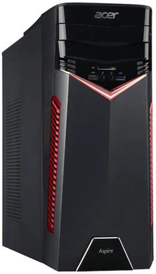 Main image of Acer Desktop Aspire GX GX-785-UR1B Intel Core i5-7400 8GB DDR4 1TB HDD GeForce GTX 1060 Windows 10 Home