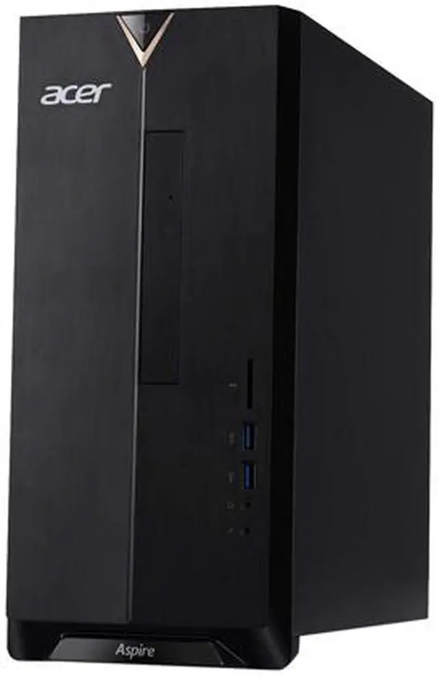 Alt view image 2 of 3 - Acer Aspire TC TC-330G-EW12 Desktop PC - AMD A6-9220 (2.50 GHz), Radeon R5 Graphics, 8 GB DDR4 Memory, 1 TB HDD, DVD-Writer, 802.11ac, Windows 10 Home 64-Bit