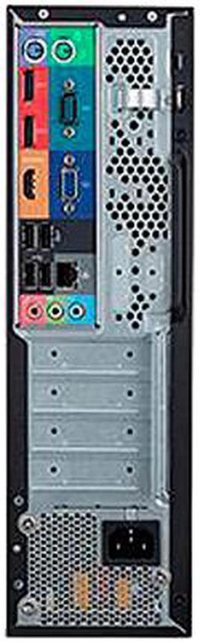 Alt view image 6 of 6 - Acer Veriton X4660G VX4660G-I5850S1 Desktop Computer - Intel Core i5 (8th Gen) i5-8500 3.00 GHz - 8 GB DDR4 SDRAM - 256 GB SSD - Windows 10 Pro 64-bit - Black