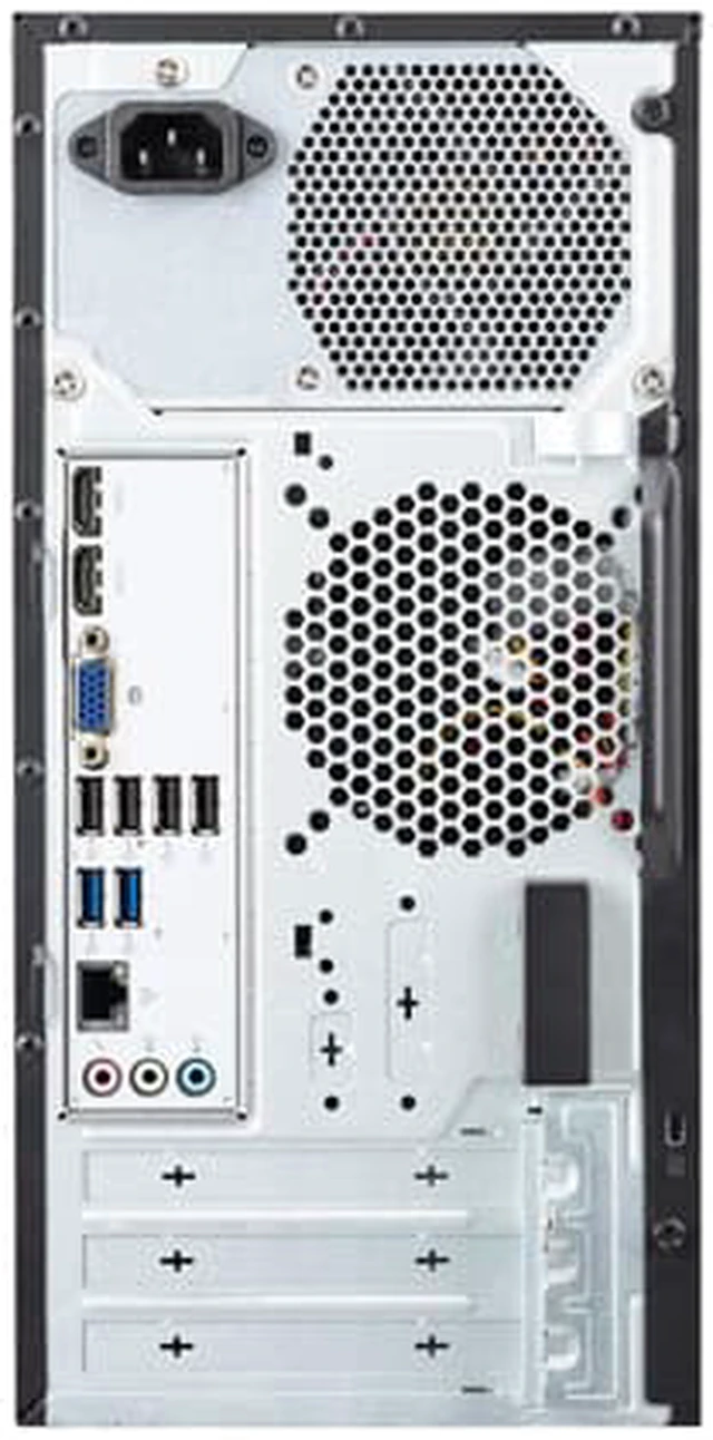 Alt view image 3 of 3 - Acer Desktop Computer Aspire TC TC-885-UR16 Intel Core i7-8700 8GB DDR4 1TB HDD Intel UHD Graphics 630 Windows 10 Home 64-bit