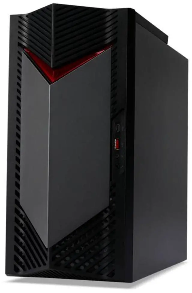 Alt view image 4 of 20 - Acer Nitro 50 Gaming Desktop PC, Intel Core i5-13400F, GeForce RTX 3060 Graphics, 16GB DDR4 3200MHZ Memory, 512GB M.2 2280 PCIe Gen 4 SSD, 1TB 7200RPM HDD, DTS: X Ultra, Windows 11 Home, N50-650-UR13