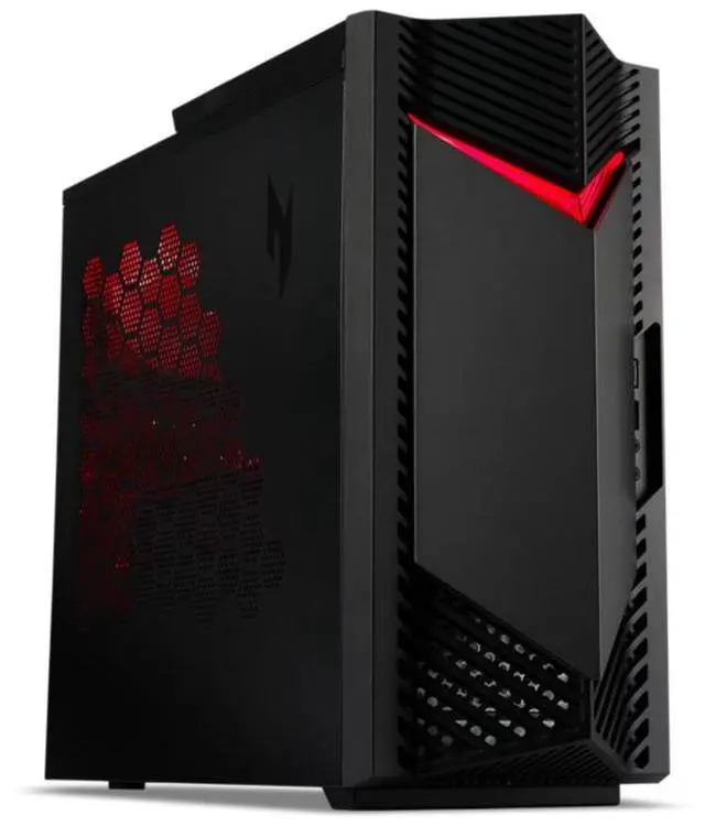 Alt view image 19 of 20 - Acer Nitro 50 Gaming Desktop PC, Intel Core i5-13400F, GeForce RTX 3060 Graphics, 16GB DDR4 3200MHZ Memory, 512GB M.2 2280 PCIe Gen 4 SSD, 1TB 7200RPM HDD, DTS: X Ultra, Windows 11 Home, N50-650-UR13