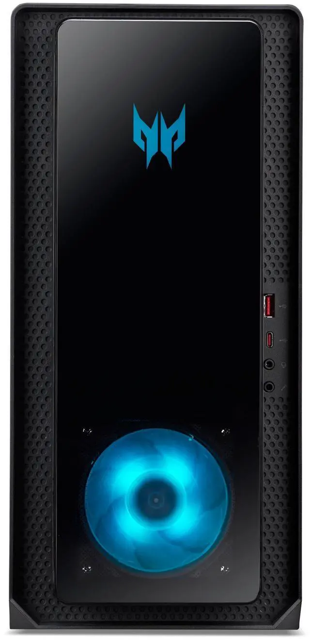Alt view image 3 of 10 - Acer Predator Orion 3000 Gaming Desktop PC, Intel Core i7-14700F 20-Core, NVIDIA GeForce RTX 4060 Graphics with 8GB, 16GB DDR5-4400 Memory, 1TB M.2 2280 PCIe Gen 4 SSD, Windows 11 Home, PO3-655-UR16