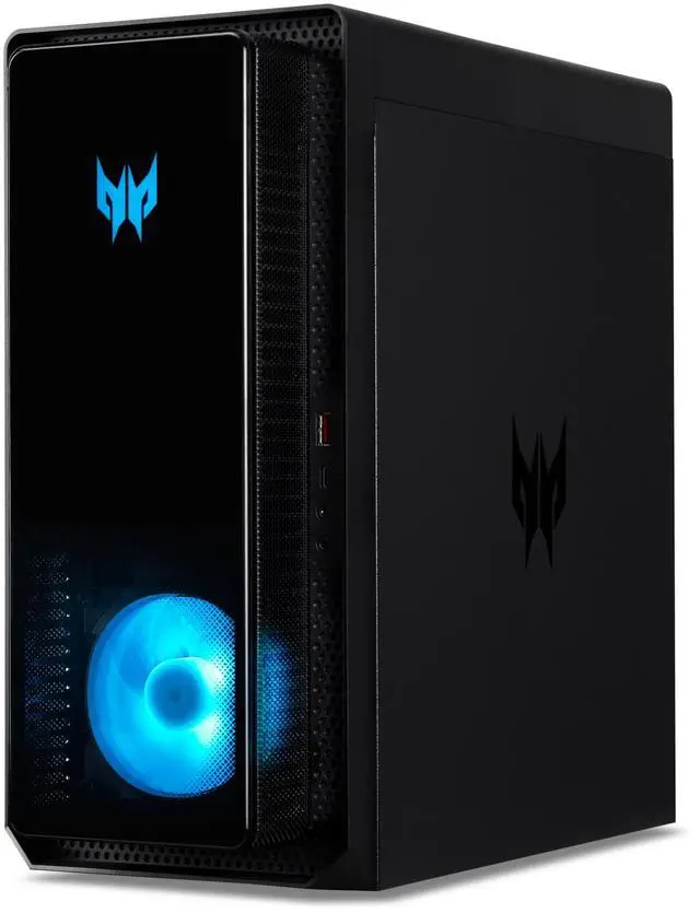 Alt view image 2 of 10 - Acer Predator Orion 3000 Gaming Desktop PC, Intel Core i7-14700F 20-Core, NVIDIA GeForce RTX 4060 Graphics with 8GB, 16GB DDR5-4400 Memory, 1TB M.2 2280 PCIe Gen 4 SSD, Windows 11 Home, PO3-655-UR16
