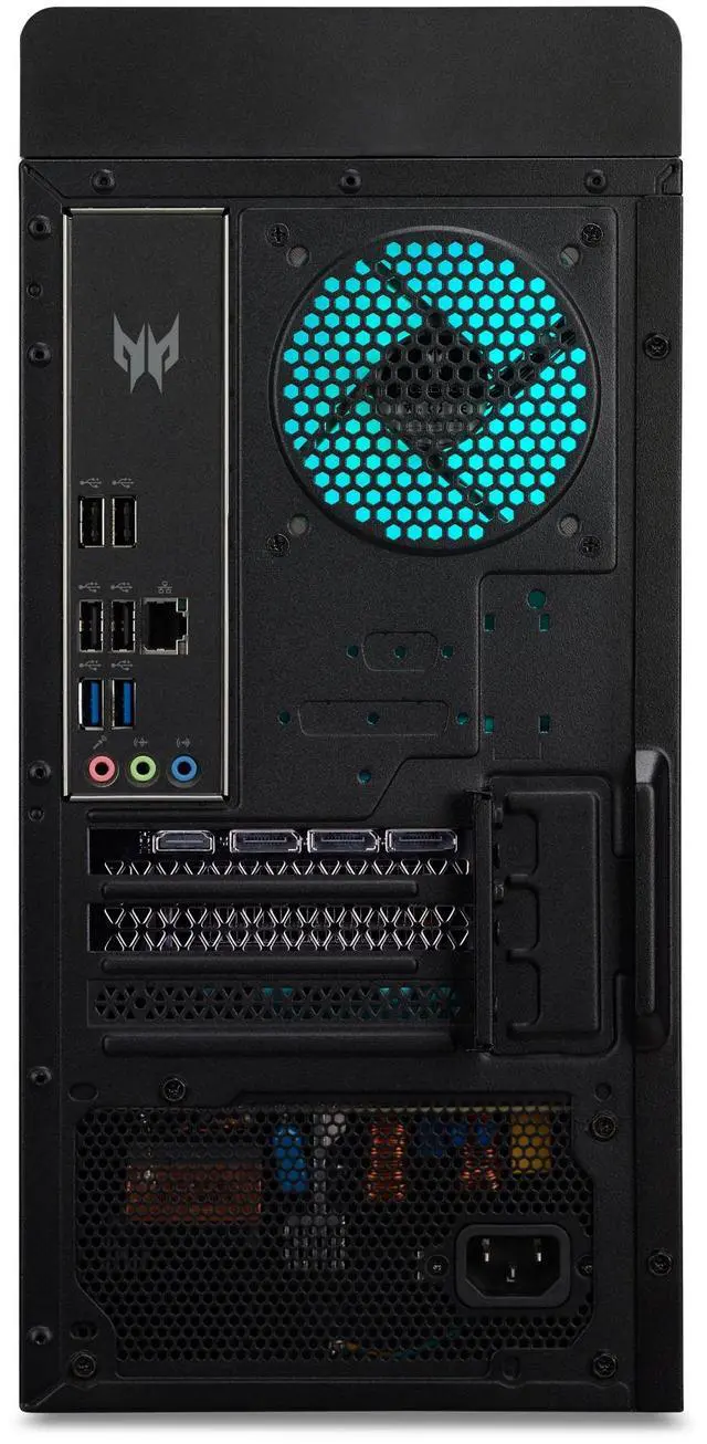 Alt view image 9 of 10 - Acer Predator Orion 3000 Gaming Desktop PC, Intel Core i7-14700F 20-Core, NVIDIA GeForce RTX 4060 Graphics with 8GB, 16GB DDR5-4400 Memory, 1TB M.2 2280 PCIe Gen 4 SSD, Windows 11 Home, PO3-655-UR16