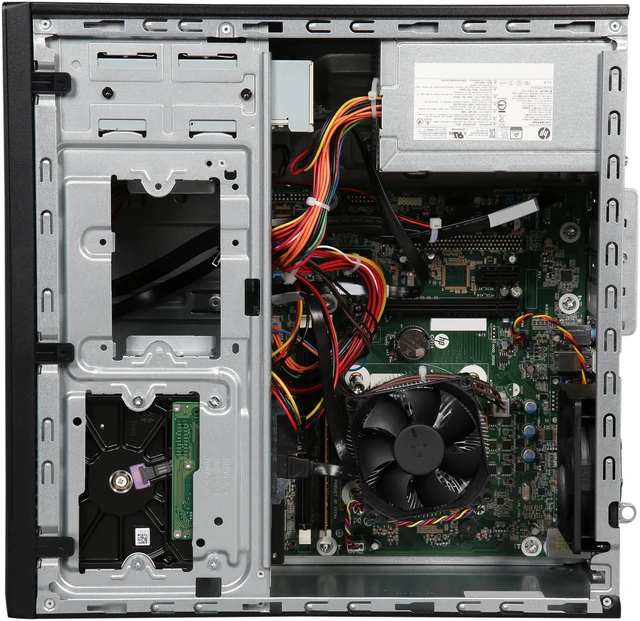 Alt view image 6 of 9 - HP 280 G1 (P0C87UT#ABA) Desktop PC - Intel Core i3 4170 (3.70 GHz), 4GB DDR3 500GB HDD, Intel HD Graphics 4400, Windows 7 Professional 64-Bit