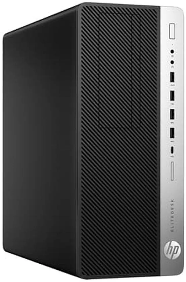 Alt view image 3 of 3 - HP Desktop Computer EliteDesk 800 G3 (1FY73UT#ABA) Intel Core i7 7th Gen 7700 (3.6 GHz) 16 GB DDR4 512 GB SSD Intel HD Graphics 630 Windows 10 Pro 64-Bit