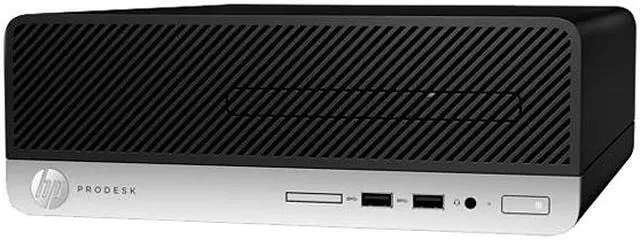 Alt view image 2 of 2 - HP Desktop Computer ProDesk 400 G4 (1KC06UT#ABA) Intel Core i3 6th Gen 6100 (3.70 GHz) 4 GB DDR4 500 GB HDD Intel HD Graphics 530 Windows 7 Professional 64-Bit (Upgradable to Windows 10 Pro)