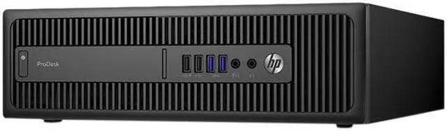 Alt view image 2 of 3 - HP ProDesk 600 G2 SFF PC - Intel Core i5 6500 6th Gen 3.2 GHz 8 GB 500 GB HDD Windows 10 Pro 64-bit