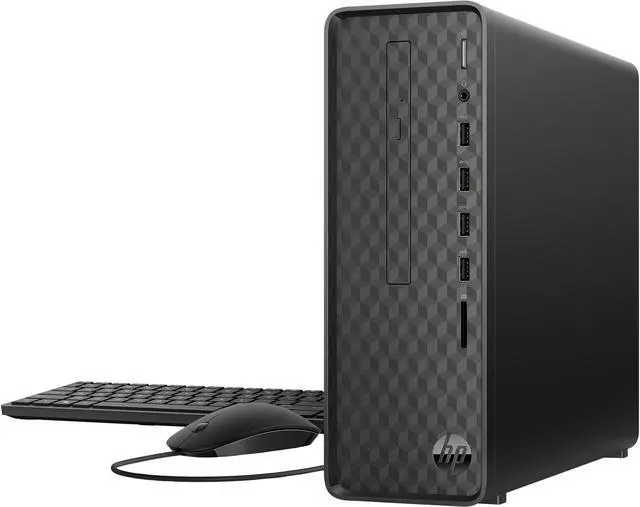 Main image of HP Desktop Computer Slim S01-aF0020 AMD Athlon Gold 3150U (2.40 GHz) 8 GB DDR4 256 GB PCIe SSD AMD Radeon Graphics DVD-Writer Windows 11 Home 64-bit