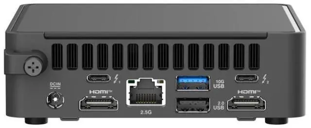 Alt view image 3 of 4 - Asus NUC 15 Pro Slim System Mini PC (no OS) - Intel Core 5 210H - 16GB DDR5 - 512GB SSD - Thunderbolt 4 - Wi-Fi 7 BT 5.4 - VESA Mount - RNUC15CRKC50730U