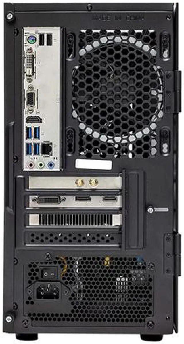 Alt view image 6 of 6 - SkyTech Blaze II Gaming Computer PC Desktop – Ryzen 5 2600 6-Core 3.4 GHz, NVIDIA GeForce GTX 1650 4G, 500G SSD, 8GB DDR4, RGB, AC WiFi, Windows 10 Home 64-bit