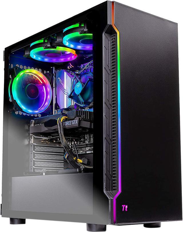 Main image of Skytech Shadow Gaming Computer PC Desktop - Intel Core i5 9400F 2.90 GHz, GTX 1660 6 GB, 500 GB SSD, 8 GB DDR4 3000 MHz, RGB Fans, Windows 10 Home 64-bit, 802.11ac Wi-Fi