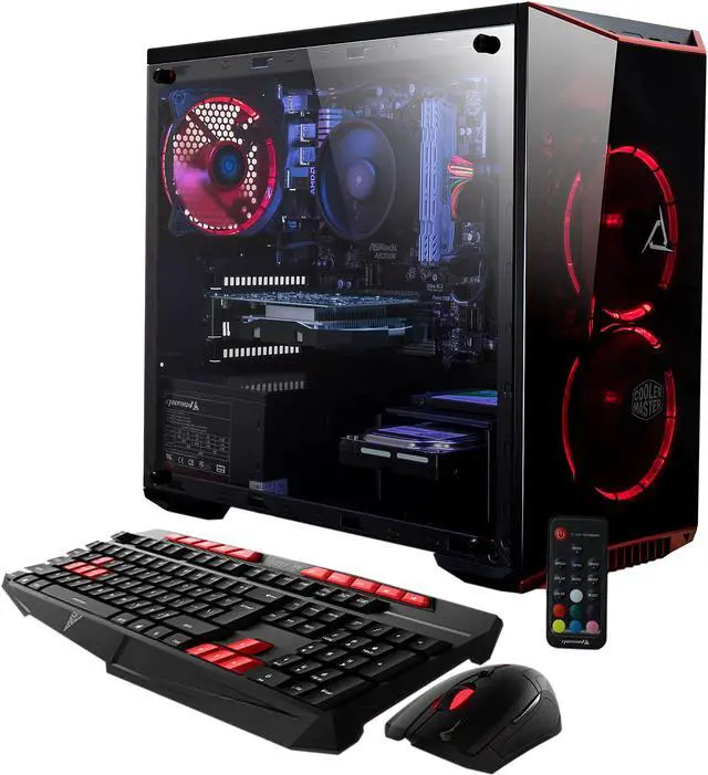 Main image of CLX SET AMD Ryzen 5 1600X 3.60 GHz 6-Core 16GB DDR4 120GB SSD 2TB NVIDIA GeForce GTX 1060 6GB WiFi Windows 10
