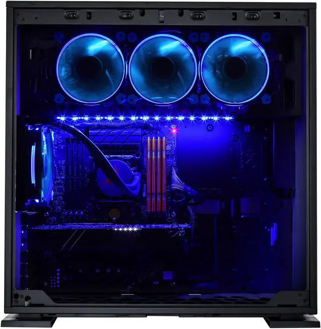 Alt view image 5 of 5 - CLX SET Intel Core i9 7920X 2.90 GHz 12-Core Liquid Cooled 32GB DDR4 480GB SSD 3TB NVIDIA Geforce GTX 1080 Ti 8GB WiFi Windows 10
