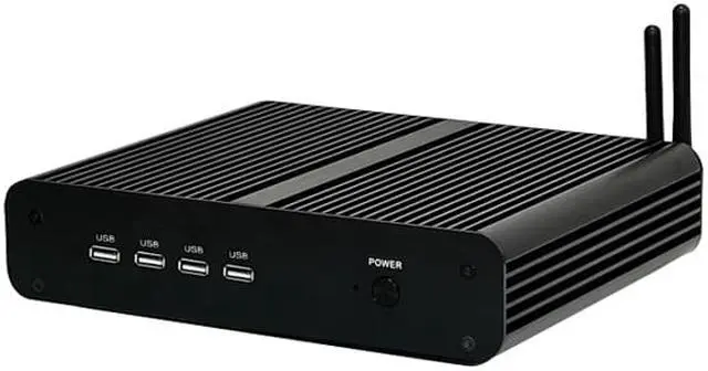 Alt view image 3 of 4 - HUNSN 4K Fanless Mini PC, Desktop Computer, Server, I7 8550U / 8565U / 8559U / 8569U / 8650U, BM14, Windows 11 pro or Linux Ubuntu, WiFi, BT, DP, HDMI, LAN, 16G RAM DDR4, 128G SSD, 1TB HDD
