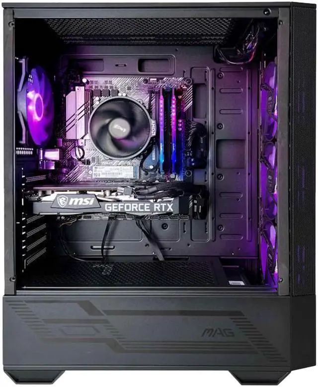 Main image of NSX GAMING PC Desktop - Ryzen 5 5500, 16GB RAM, 512GB, RTX 3050, Win 11, WiFi