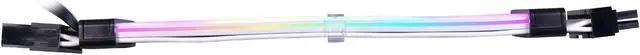 Alt view image 6 of 13 - LIAN LI STRIMER PLUS V2 24 Pin  Addressable RGB Power Extension Cable . Strimer L-connect 3.0 Controller Included - Strimer Plus V2 24 Pin