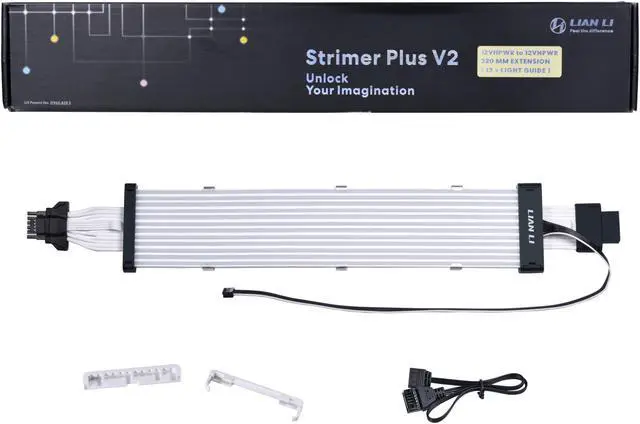 Alt view image 9 of 11 - LIAN LI STRIMER PLUS 16-12 Addressable RGB VGA power cable PW16-12PV2 ---- Strimer plus 16-12  (1Year Warranty)