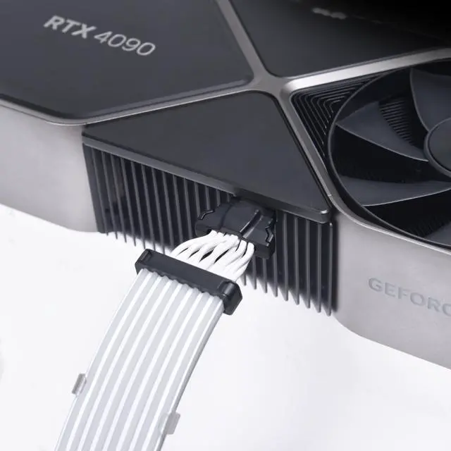 Alt view image 8 of 10 - LIAN LI STRIMER PLUS 168-8 Addressable RGB VGA power cable PW168-8PV2 ---- Strimer plus 168-8(1Year Warranty)