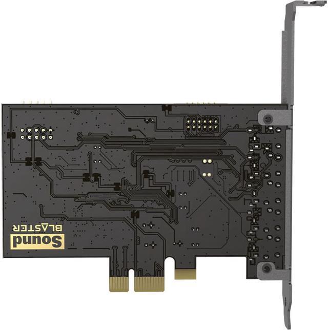 Alt view image 4 of 8 - Creative Sound Blaster Audigy Fx V2 Upgradable Hi-res PCI-e Sound Card with 5.1 Discrete and Virtual Surround, Scout Mode, SmartComms Kit for PC
