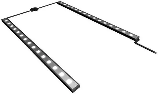 Alt view image 2 of 10 - NZXT Underglow Accessory - Two 300mm RGB LED Strips - CAM-Powered -  Immersive Desktop Lighting System