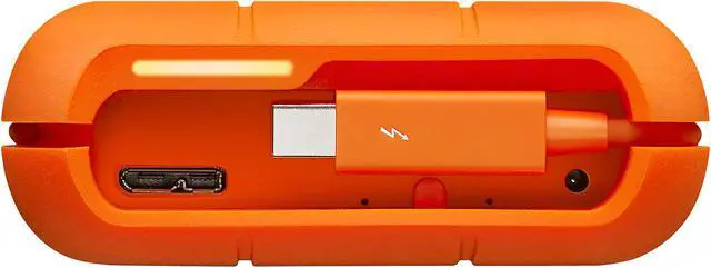 Alt view image 5 of 6 - LaCie 4TB Rugged RAID 2.5" External Hard Drive, Thunderbolt, USB 3.0