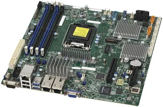 Alt view image 2 of 4 - Supermicro X11SSH-CTF Motherboard