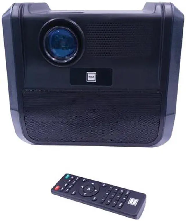 Alt view image 2 of 3 - RCA RPJ060-BLACK/GRAPHITE Portable 480p Projector Entertainment System (Graphite)