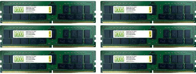 Main image of NEMIX RAM 256GB (8X32GB) DDR4 2933MHZ PC4-23400 2Rx4 1.2V 288-PIN ECC RDIMM Registered Server Memory KIT Compatible with Apple Mac Pro Rack 2019 MacPro 7,1