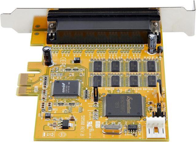 Alt view image 3 of 6 - StarTech 8-Port PCI Express RS232 Serial Adapter Card PEX8S1050