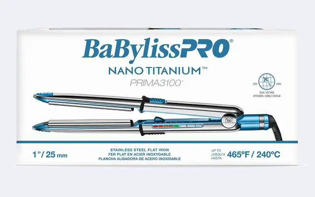 Alt view image 2 of 11 - BaBylissPRO Nano Titanium™ Prima3100 1" Ionic Styling Iron, BNT3100TUC